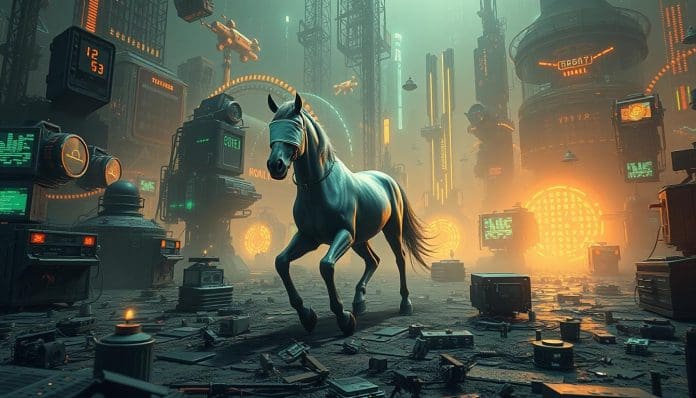 أزمة الحصان الأعمى