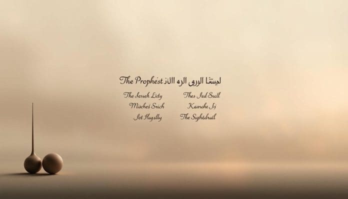 أسماء الأنبياء بالإنجليزية