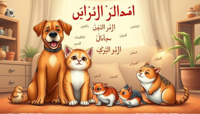 أسماء حيوانات أليفة