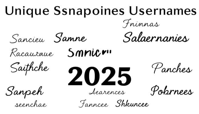 أسماء سناب شات مميزة