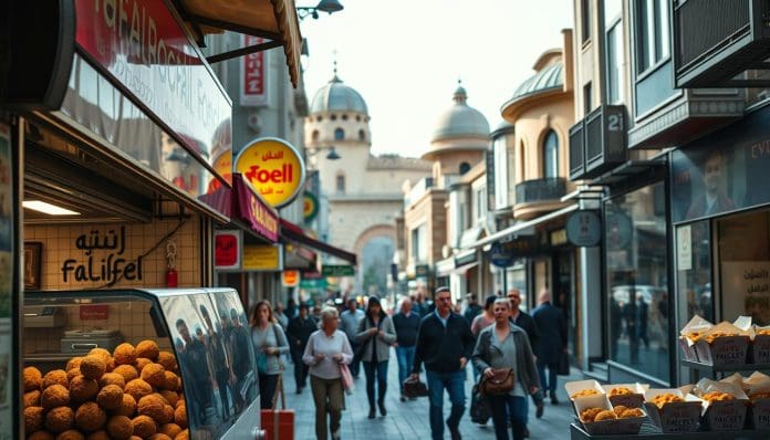 أقرب مطعم فلافل