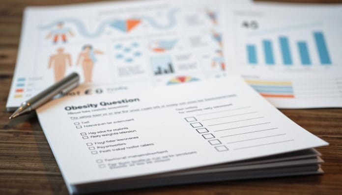 استبيان عن السمنة