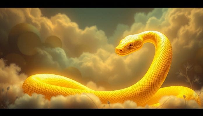 الأفعى الصفراء في المنام