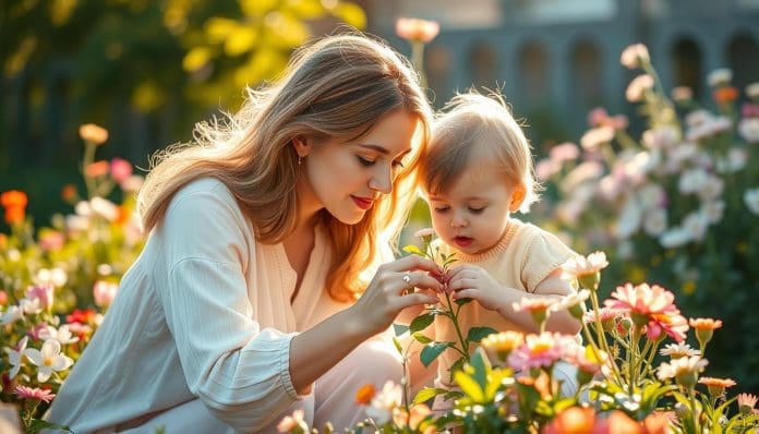 الأم وعطاؤها