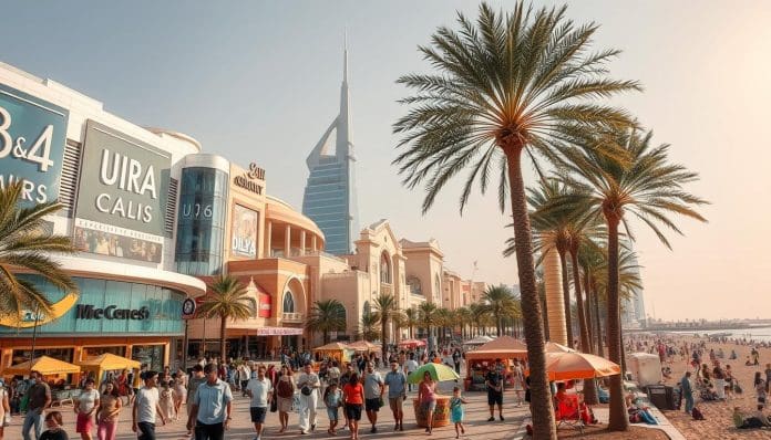 التسوق والترفيه في الإمارات