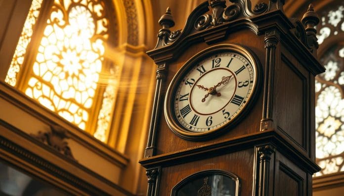 الساعة التي تدق بسرعة