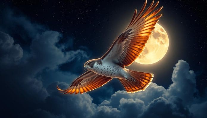 الصقر في المنام