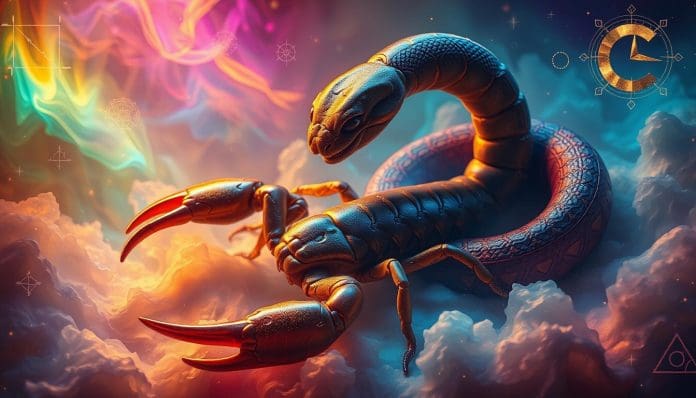 العقرب والثعبان