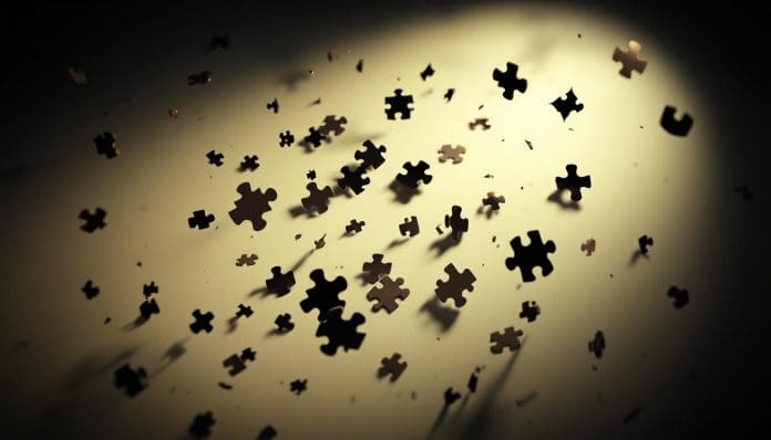 القطع المتناثرة من اللغز