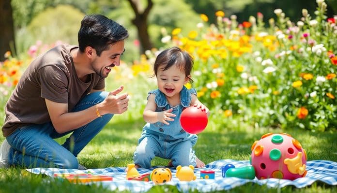 اللعب مع الطفل