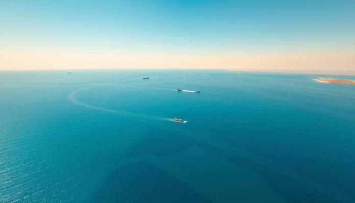 المسافة بين الاحساء وقطر