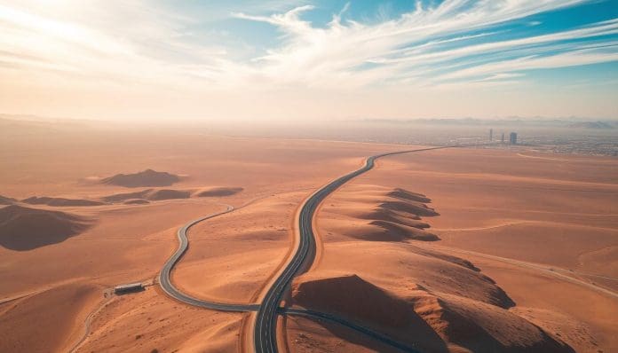 المسافة بين الدمام والجبيل