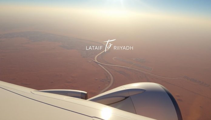 المسافة بين الطائف والرياض بالطائرة