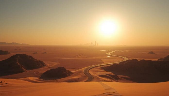 المسافة بين عرعر وسكاكا