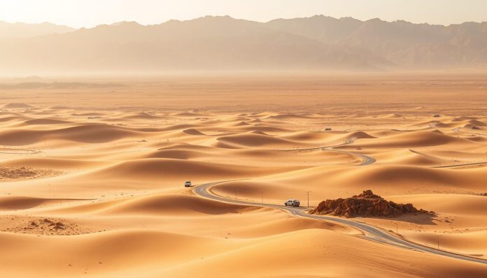 المسافة بين نجران وخميس مشيط