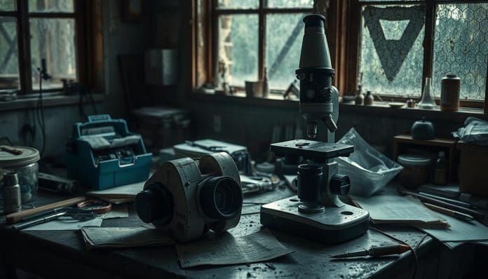 الميكروسكوب المعطل