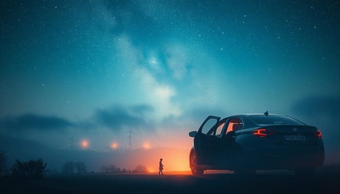 النزول من السيارة في المنام