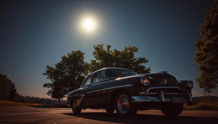 تفسير السيارة القديمة