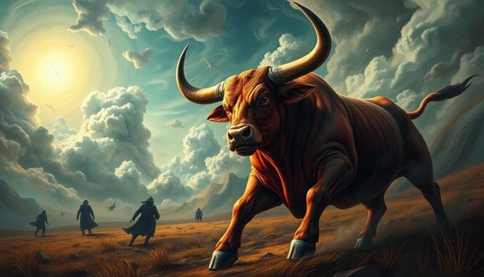 تفسير ثور يطاردني