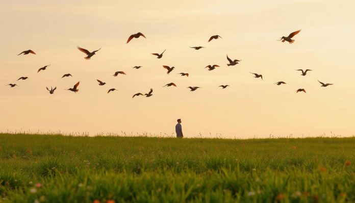 تفسير رؤية العصافير للعزباء