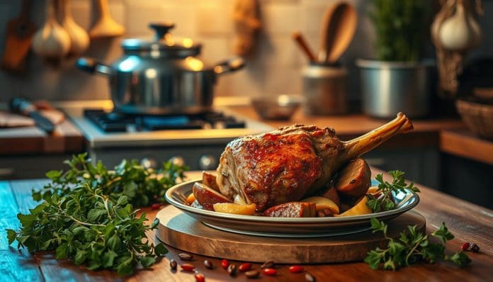 تفسير طبخ الذبيحة