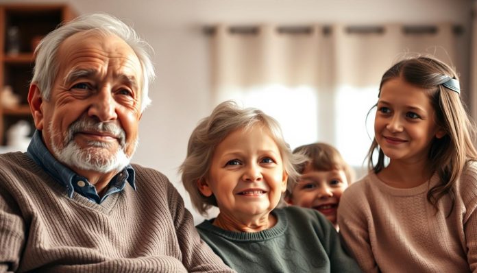 جد وجدة بالانجليزي