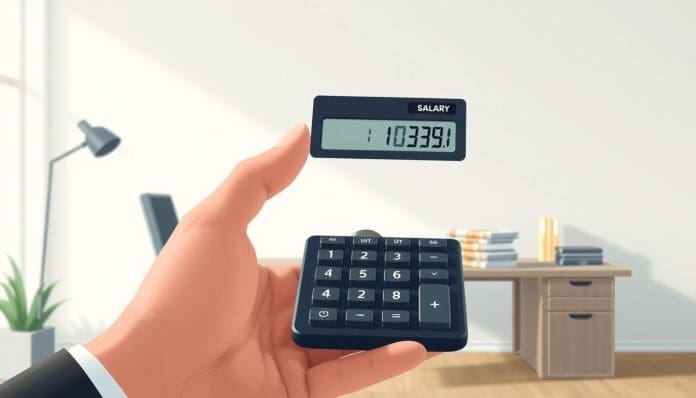 حساب ثلث الراتب