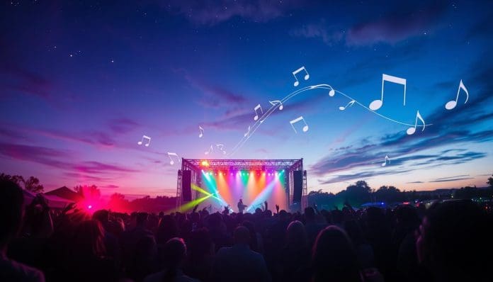 حفل غنائي في المنام