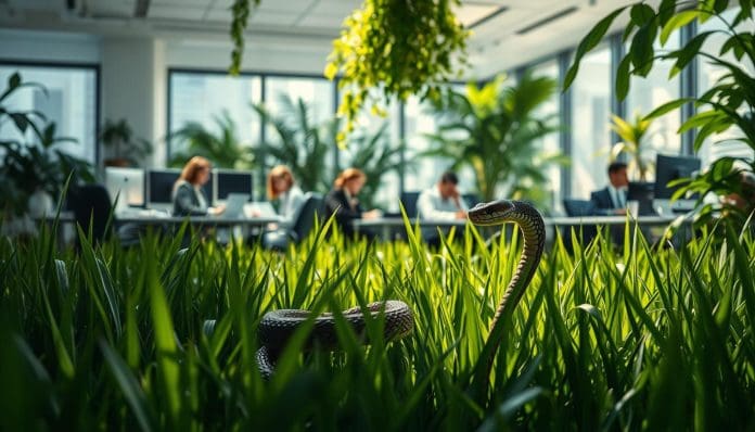 حكاية الأفعى في العشب