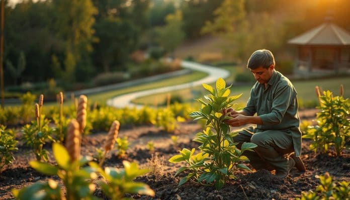 حكاية البستاني والصبر