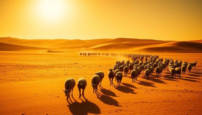 حكاية القطيع التائه