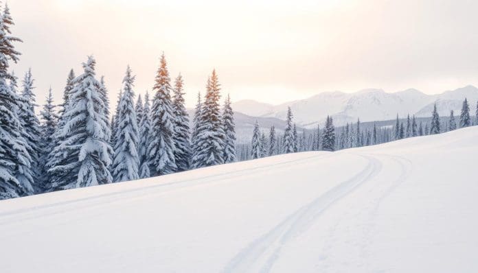 حكاية المسار الواضح في الثلج