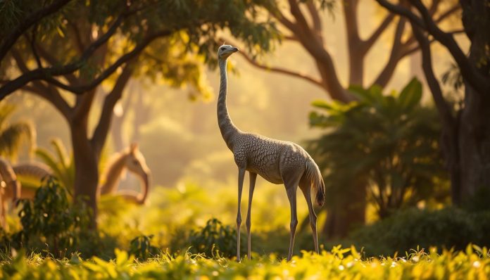 حيوان له أرجل ورقبة طويلة