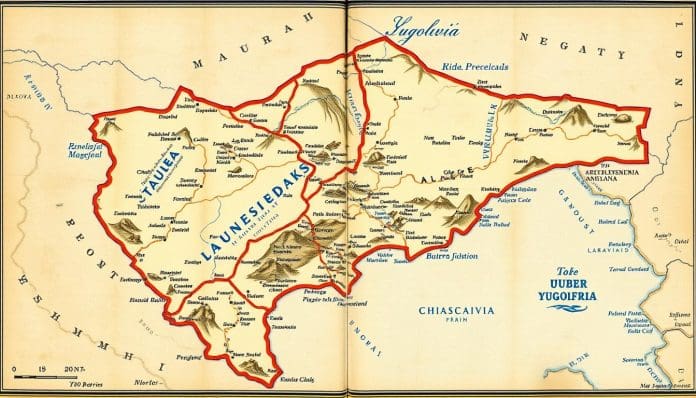 خريطة يوغسلافيا