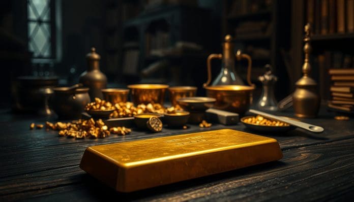 درس الذهب المصفى