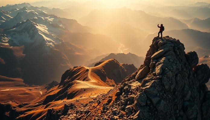 درس قمة الجبل