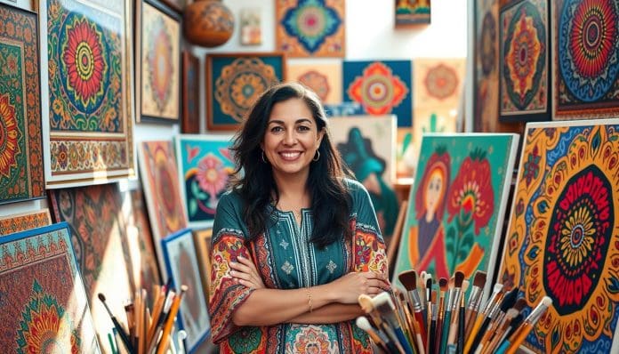 رزان المغربي فنانة مغربية