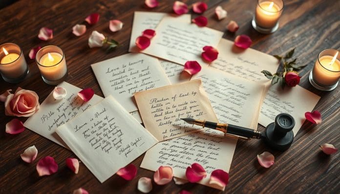 رسائل حب رومانسية