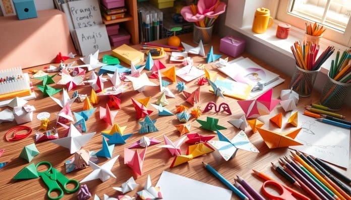 صنع ألعاب من الورق