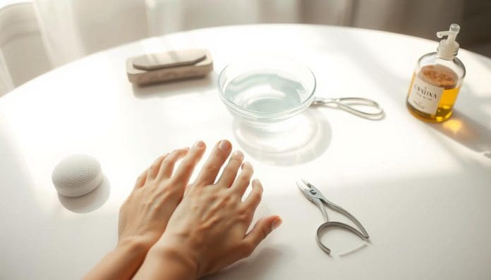 طريقة عمل الباديكير لليدين