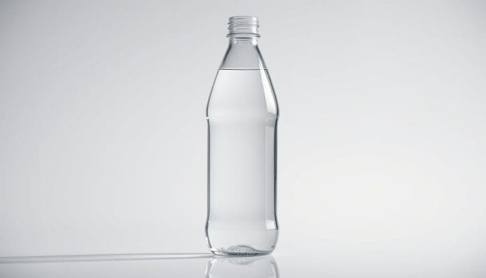 قارورة ماء لتر