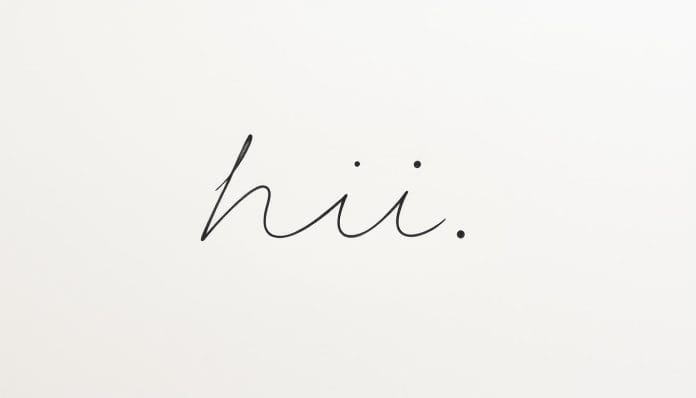 كتابة هاي بالإنجليزي