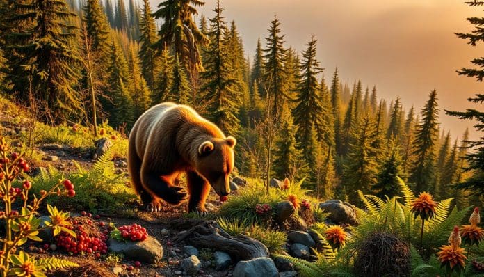 ماذا يأكل الدب