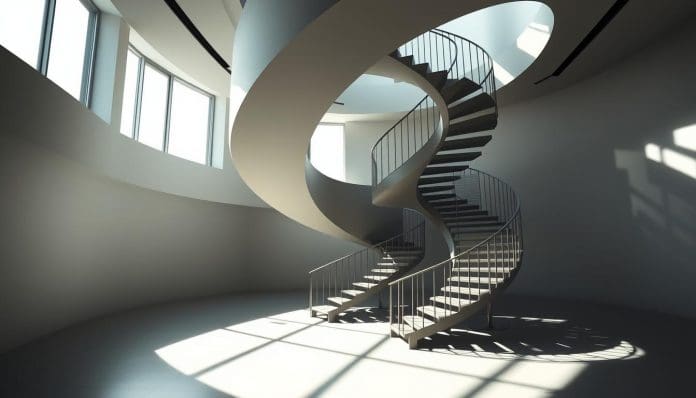 مشكلة السلم اللولبي