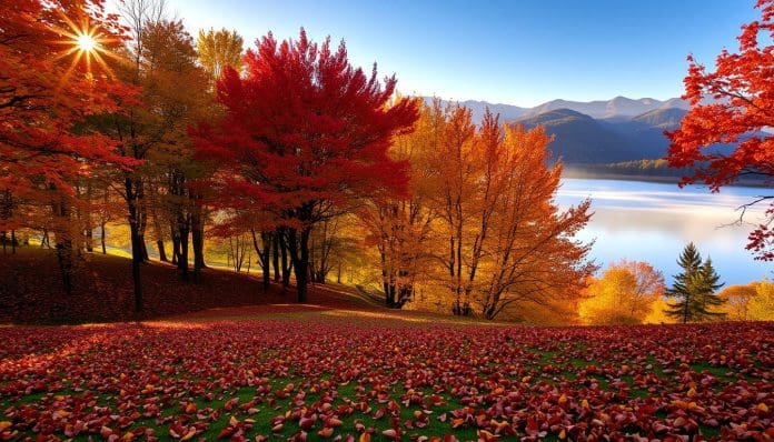 مظاهر فصل الخريف