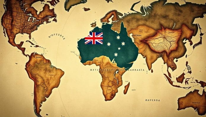 موقع أستراليا الجغرافي