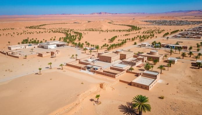 موقع رفحاء في المملكة العربية السعودية