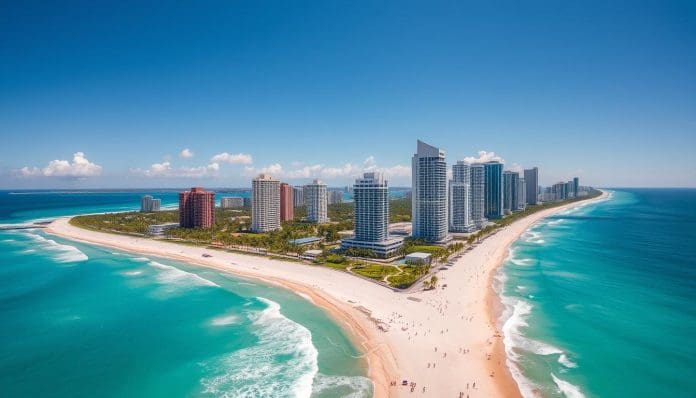 موقع مدينة ميامي