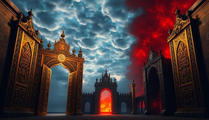 أسماء أبواب الجنة والنار