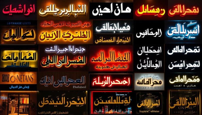 أسماء المحلات